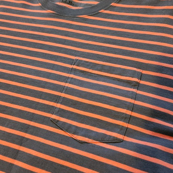 L.L. Bean Striped T Shirt - Picture 2 of 3
